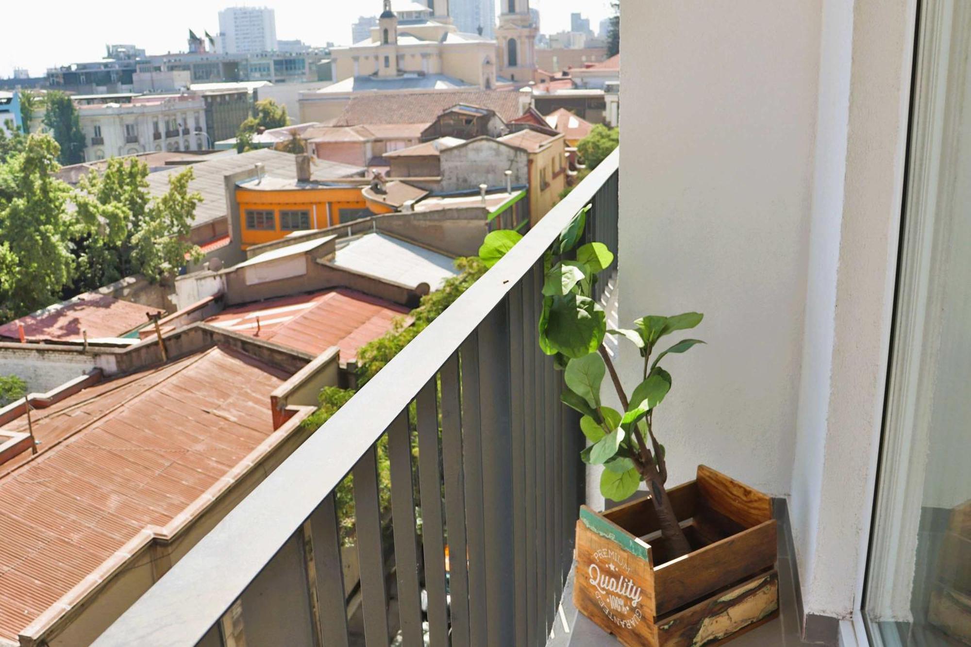 Hom I 1d1b Con Hermosa Vista Metro Parque Almagro Cs907 Apartamento Santiago de Chile