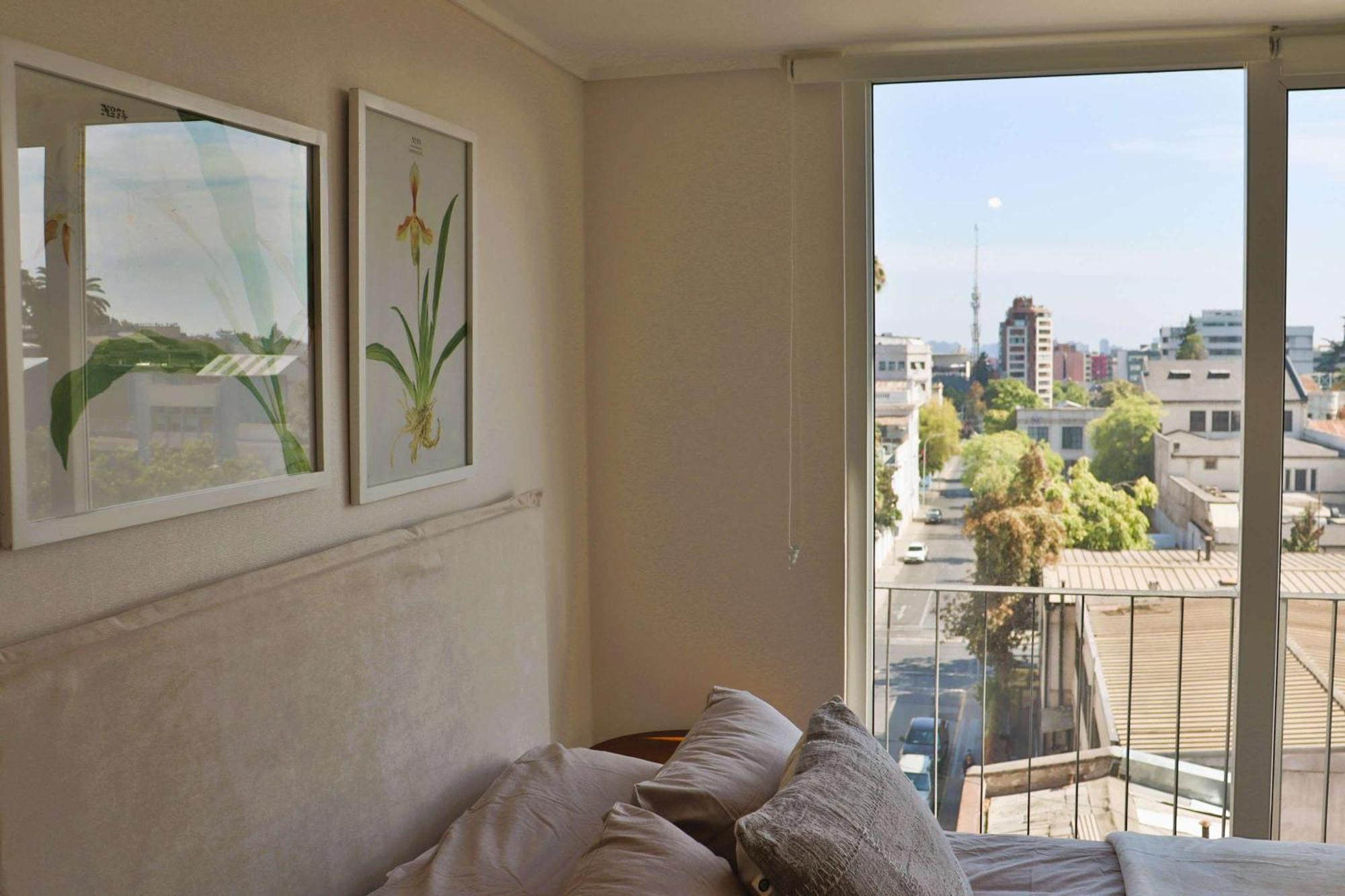 Apartamento Hom I 1d1b Con Hermosa Vista Metro Parque Almagro Cs907 *